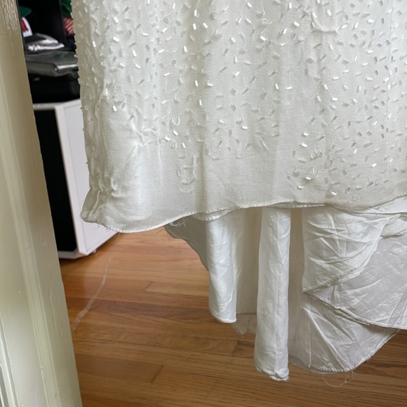 White Sherri Hill Dress - Picture 6 of 10